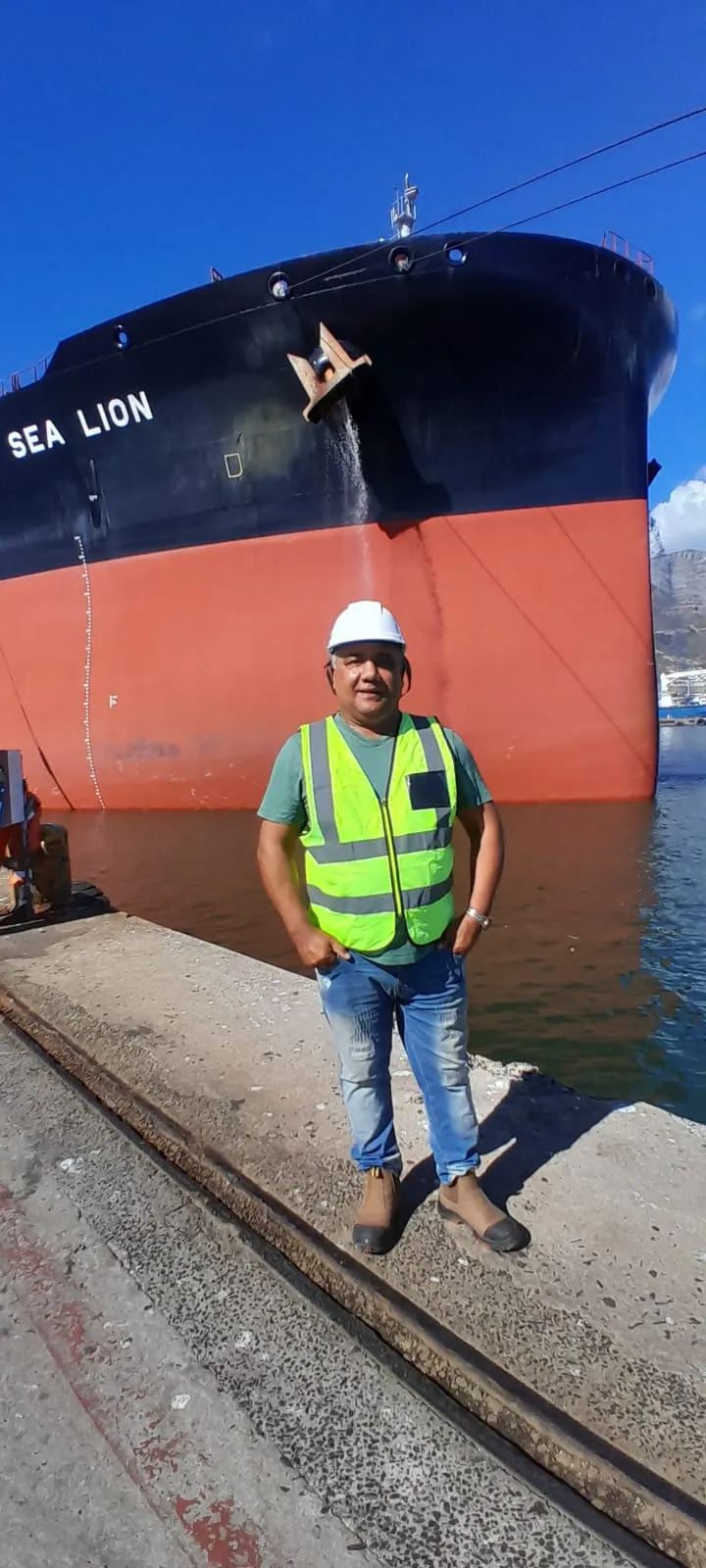 Worker on Pilot Boat