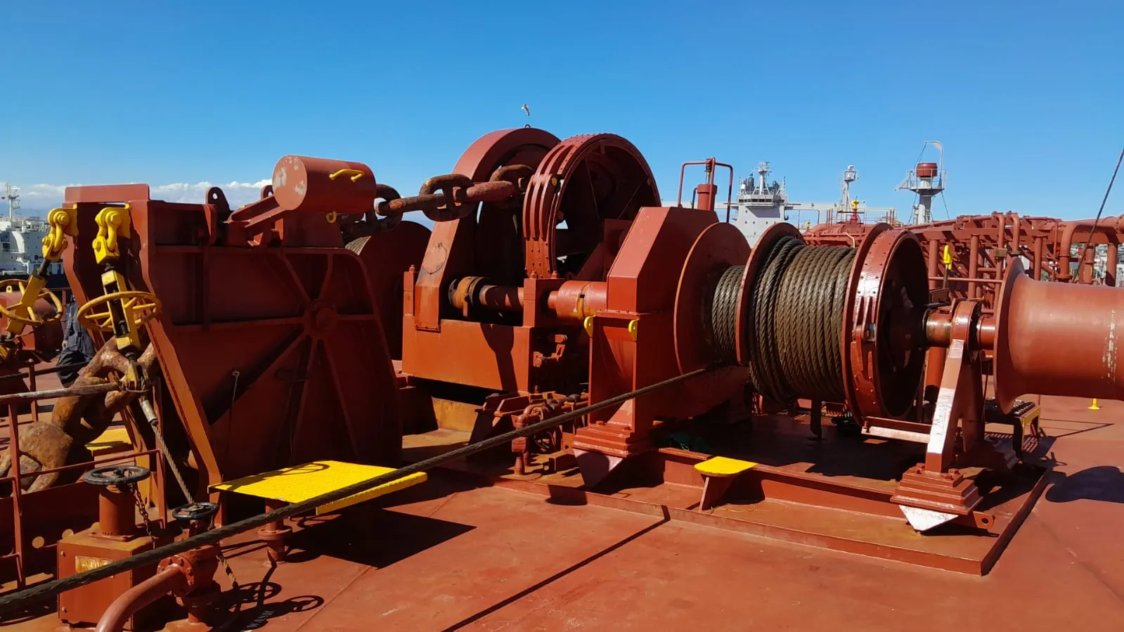 Rusted Deck Winches